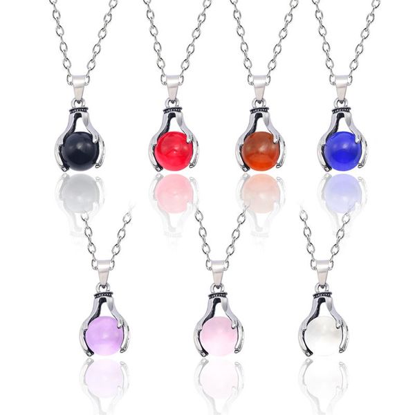 creative color crystal pendant necklace men's and women's nightclub party decoration jewelry gifts necklaces, Silver
creative color crystal pendant necklace men's and women's nightclub party decoration jewelry gifts necklaces, Silver