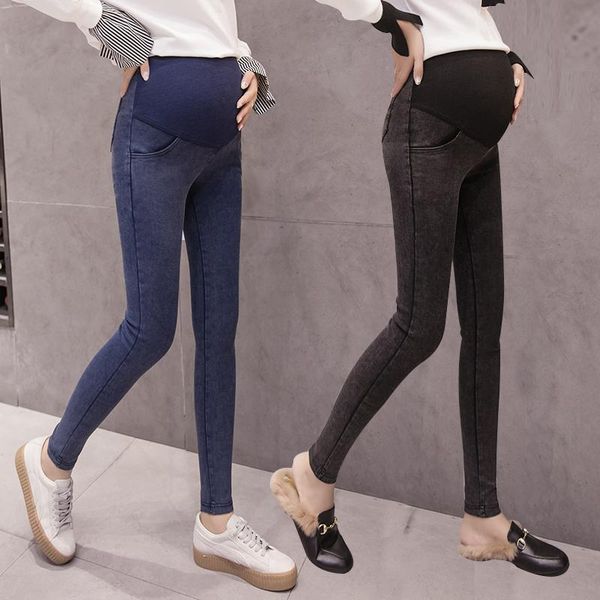 maternity bottoms 969# autumn stretch washed denim pants adjustable belly pencil jeans clothes for pregnant women pregnancy trousers, White
maternity bottoms 969# autumn stretch washed denim pants adjustable belly pencil jeans clothes for pregnant women pregnancy trousers, White