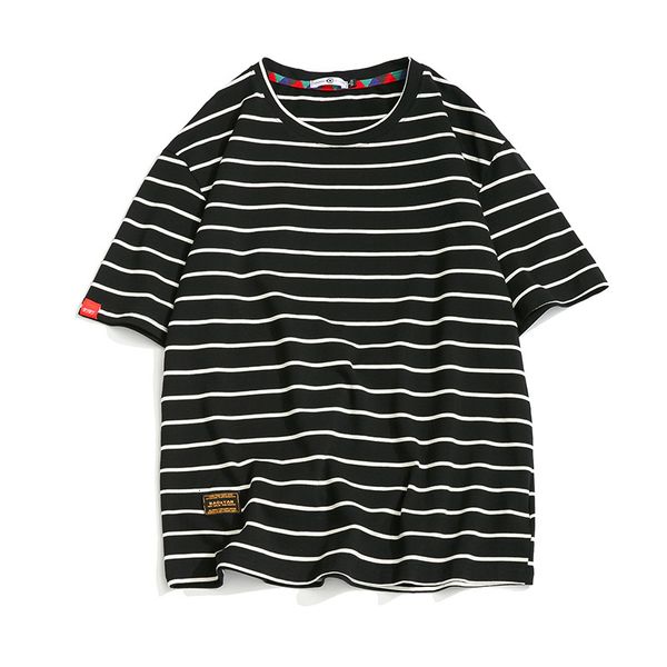 men's t-shirts men short sleeves t shirts casual o neck t-shirt black striped cotton summer tee tshirt oversize m-5xl mens cl, White;black
men's t-shirts men short sleeves t shirts casual o neck t-shirt black striped cotton summer tee tshirt oversize m-5xl mens cl, White;black