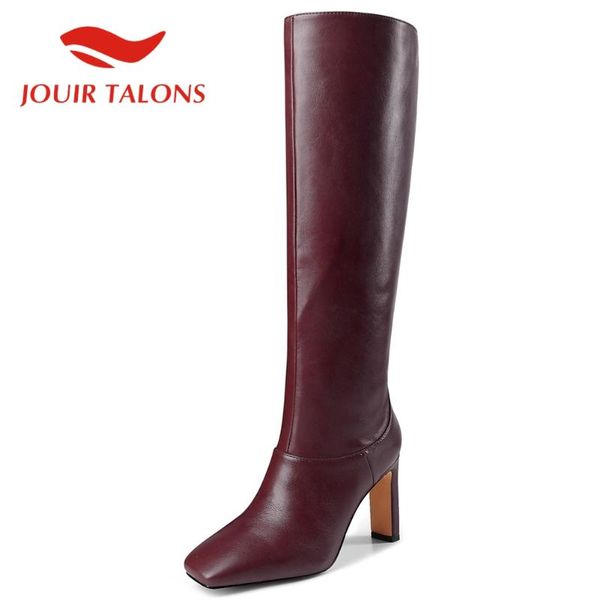 boots jouir talons high fashion dropship big size 43 square toe slip-on strange style heels solid knee, Black
boots jouir talons high fashion dropship big size 43 square toe slip-on strange style heels solid knee, Black