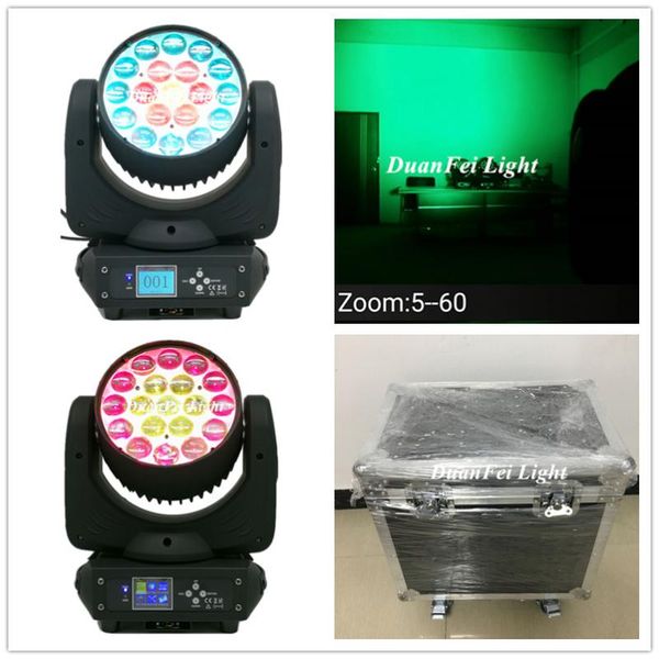 effects (flightcase) 12pcs dmx lyre led wash moving head beam 19x15w rgbw dj washer light zoom
effects (flightcase) 12pcs dmx lyre led wash moving head beam 19x15w rgbw dj washer light zoom