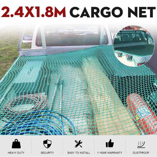 car organizer cargo net ute trailer heavy duty 1.8x2.4m aust legal with bungee cord 40x40 mesh
car organizer cargo net ute trailer heavy duty 1.8x2.4m aust legal with bungee cord 40x40 mesh