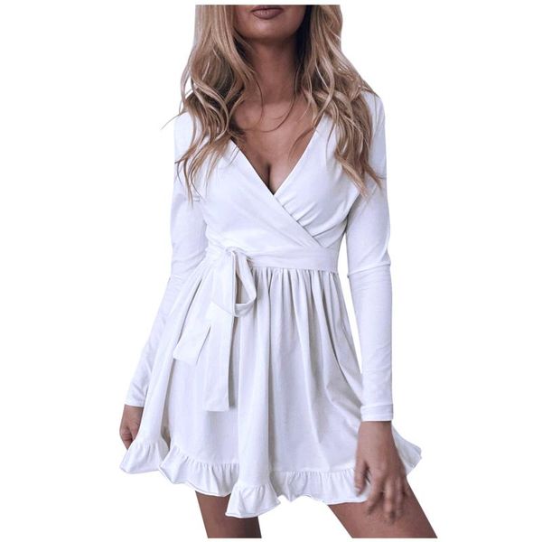 casual dresses women v neck black dress mini swing party wedding fashion long sleeve with belt robe femme ete 2021 #g3, Black;gray
casual dresses women v neck black dress mini swing party wedding fashion long sleeve with belt robe femme ete 2021 #g3, Black;gray