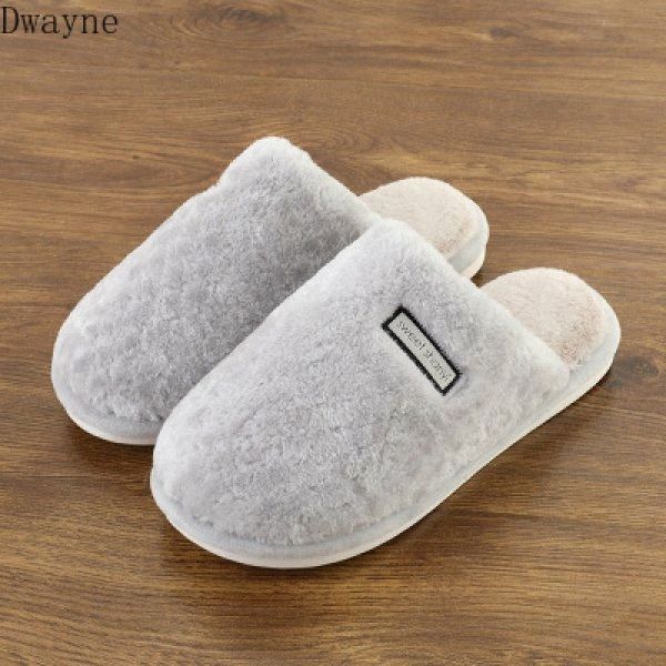 2020 new cotton slippers women autumn and winter indoor soft bottom non slip plus velvet warm couples home slippers n84i#, Black
2020 new cotton slippers women autumn and winter indoor soft bottom non slip plus velvet warm couples home slippers n84i#, Black