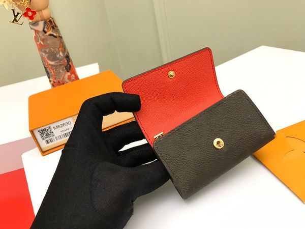 2021 women short wallet discount original box card holder brand designer damier checked flower, Red;black
2021 women short wallet discount original box card holder brand designer damier checked flower, Red;black