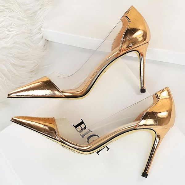 summer elegant women bling 8.5cm high heels pumps cap toe transparent shinny silver wedding bridal pvc shoes dress, Black
summer elegant women bling 8.5cm high heels pumps cap toe transparent shinny silver wedding bridal pvc shoes dress, Black