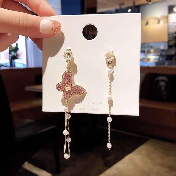 dangle & chandelier creative exquisite violet butterfly eardrop temperamental asymmetric long tassel earrings luxurious simulated-pearl jewe, Silver
dangle & chandelier creative exquisite violet butterfly eardrop temperamental asymmetric long tassel earrings luxurious simulated-pearl jewe, Silver