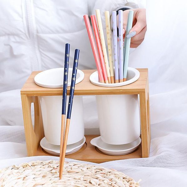 chopsticks 5 pairs small floral wooden heat transfer pointed tableware sushi fresh household
chopsticks 5 pairs small floral wooden heat transfer pointed tableware sushi fresh household