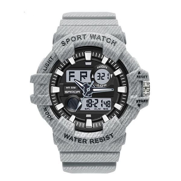 wristwatches dual display digital watch men waterproof diving led men's sport mens watches brand military relogio masculino saat, Slivery;brown
wristwatches dual display digital watch men waterproof diving led men's sport mens watches brand military relogio masculino saat, Slivery;brown