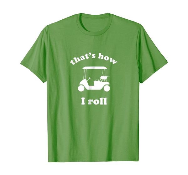 men's t-shirts that's how i roll | funny golf cart t-shirt for golfers, White;black
men's t-shirts that's how i roll | funny golf cart t-shirt for golfers, White;black