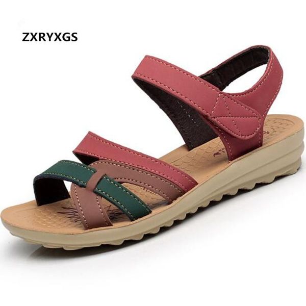 spell colors summer women sandals soft bottom non-slip middle-aged shoes flat fashion casual, Black
spell colors summer women sandals soft bottom non-slip middle-aged shoes flat fashion casual, Black
