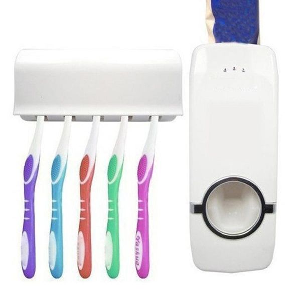 toothbrush holders home auto automatic toothpaste dispenser holder set wall mount stand
toothbrush holders home auto automatic toothpaste dispenser holder set wall mount stand