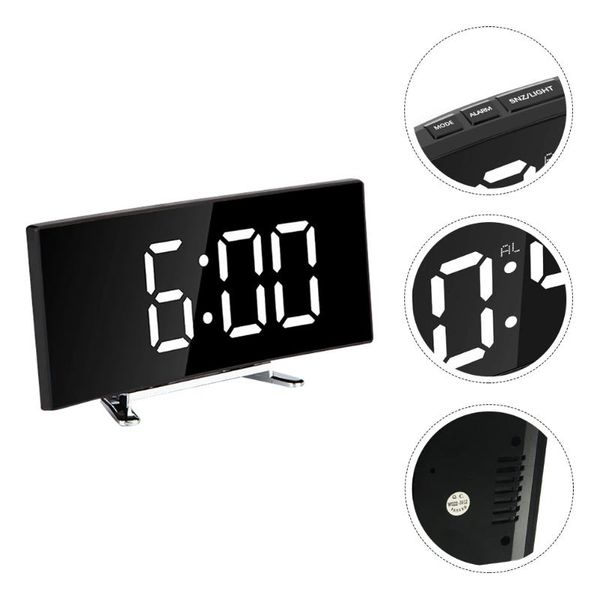 other clocks & accessories useful alarm clock mirror surface bedside electric led screen
other clocks & accessories useful alarm clock mirror surface bedside electric led screen