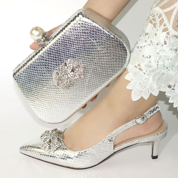 dress shoes nice looking silver women pumps with crystal decoration african match handbag set vc888,heel 6cm, Black
dress shoes nice looking silver women pumps with crystal decoration african match handbag set vc888,heel 6cm, Black