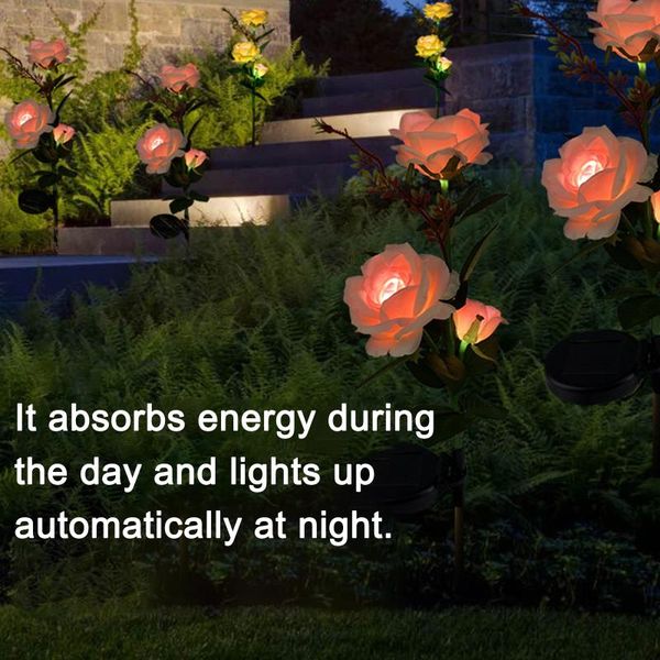 lawn lamps solar garden stake lights rose lamp artificial decoration walkway grass yard waterproof courtyard 5 heads flower
lawn lamps solar garden stake lights rose lamp artificial decoration walkway grass yard waterproof courtyard 5 heads flower