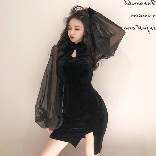 ethnic clothing women retro slim cheongsam korean style fashion prom dresses lady nightclub dance bodycon black qipao mini dress vestid, Red
ethnic clothing women retro slim cheongsam korean style fashion prom dresses lady nightclub dance bodycon black qipao mini dress vestid, Red