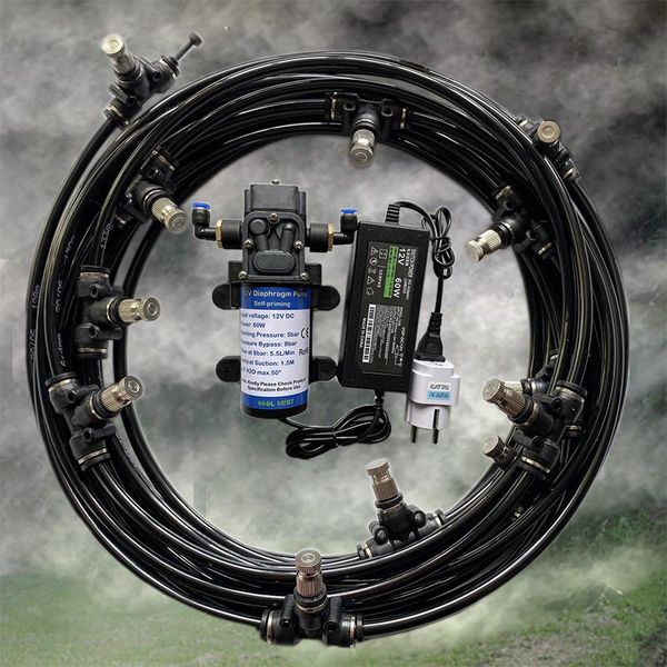 watering equipments h02 electric sprayer mini pump 12v 60w outdoor water misting fog machine for flower plant greenhouse cooling humidificat
watering equipments h02 electric sprayer mini pump 12v 60w outdoor water misting fog machine for flower plant greenhouse cooling humidificat