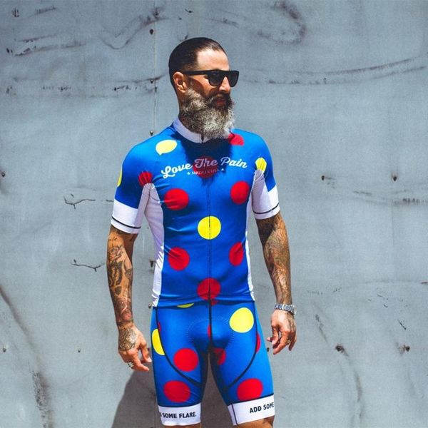 racing sets 2021 love the pain men summer cycling jersey set bib 9d bike shorts mtb road quick dry pro shirts, Black;blue
racing sets 2021 love the pain men summer cycling jersey set bib 9d bike shorts mtb road quick dry pro shirts, Black;blue