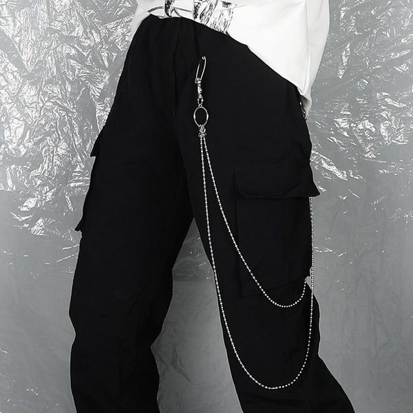 keychains street long big ring chain rock punk trousers hipster pant jean keychain clip keyring hiphop beads accessories, Silver
keychains street long big ring chain rock punk trousers hipster pant jean keychain clip keyring hiphop beads accessories, Silver