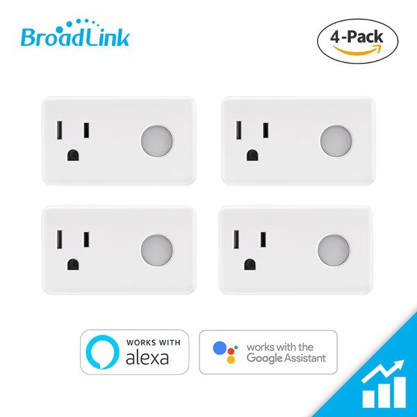 smart power plugs 4-pack broadlink socket sp3 sp3s, smartphone remote control plug metering timer for home automation
smart power plugs 4-pack broadlink socket sp3 sp3s, smartphone remote control plug metering timer for home automation