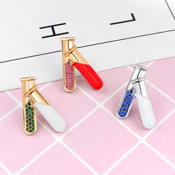creative oil dropping brooch medical utensils scientific experiment test tube modeling cartoon trendy brooch, Gray
creative oil dropping brooch medical utensils scientific experiment test tube modeling cartoon trendy brooch, Gray