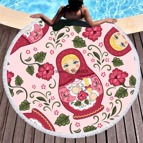 towel russian doll flower pattern round beach with tassel microfiber bath swim cover cloth yoga blanket
towel russian doll flower pattern round beach with tassel microfiber bath swim cover cloth yoga blanket