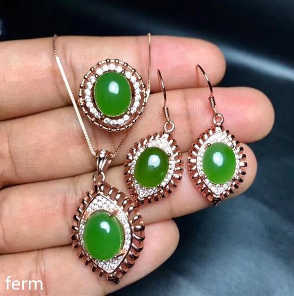 boutique jewels 925 sterling silver inlaid with natural jasper hollow women's pendant ring 2 sets lotus leaf olive bracelet, earrings &, Black
boutique jewels 925 sterling silver inlaid with natural jasper hollow women's pendant ring 2 sets lotus leaf olive bracelet, earrings &, Black