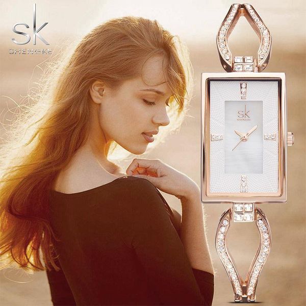 wristwatches sk square women quartz watches dress bracelet diamond dial watch ladies rhinestone for party engagement clock, Slivery;brown
wristwatches sk square women quartz watches dress bracelet diamond dial watch ladies rhinestone for party engagement clock, Slivery;brown