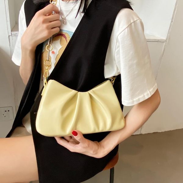 shoulder bags small soft pu leather crossbody for women 2021 trend luxury fashion chain handbag designer white yellow
shoulder bags small soft pu leather crossbody for women 2021 trend luxury fashion chain handbag designer white yellow