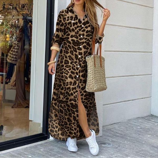 autumn fashion shirt party women dress holiday longue robe casual vintage leopard dresses female lapel long vestidos 5xl, Black;gray
autumn fashion shirt party women dress holiday longue robe casual vintage leopard dresses female lapel long vestidos 5xl, Black;gray