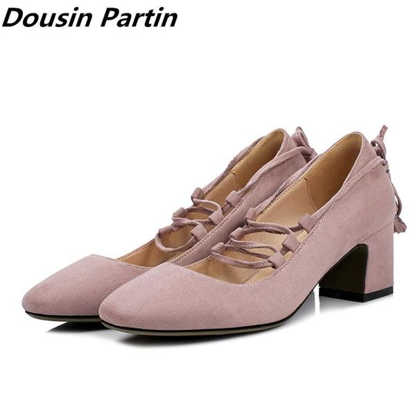 dress shoes dousin partin fashion design women pumps casual square high heel flock lace up n5874123, Black
dress shoes dousin partin fashion design women pumps casual square high heel flock lace up n5874123, Black