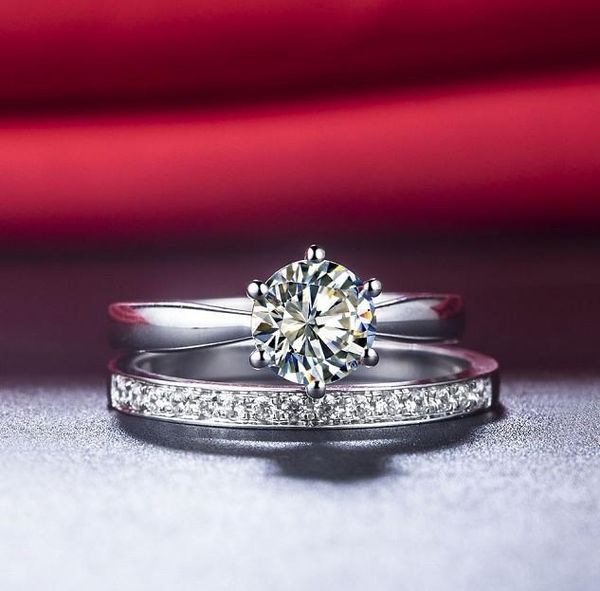 wedding rings wholesale nscd synthetic gem ring set for women 2ct 925 sterling silver white gold color engagement, Slivery;golden
wedding rings wholesale nscd synthetic gem ring set for women 2ct 925 sterling silver white gold color engagement, Slivery;golden