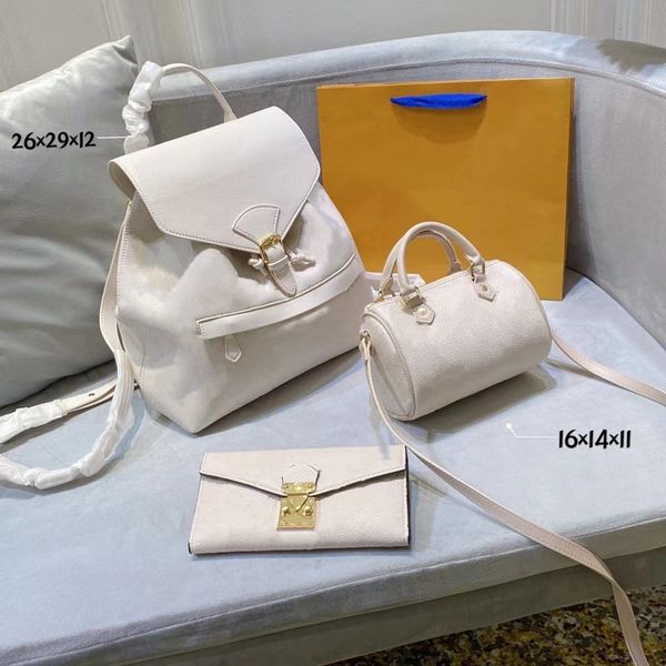 2021 backpacks classic white bag fashion knapsack leather schoolbag travel bags mini handbag wallet purse
2021 backpacks classic white bag fashion knapsack leather schoolbag travel bags mini handbag wallet purse