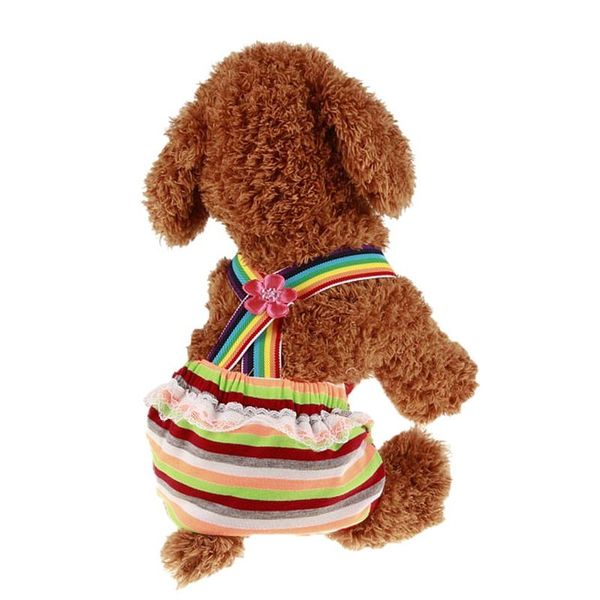 dog apparel sanitary pants colorful cotton physiological briefs menstrual suspender nappy diaper underwear 
dog apparel sanitary pants colorful cotton physiological briefs menstrual suspender nappy diaper underwear