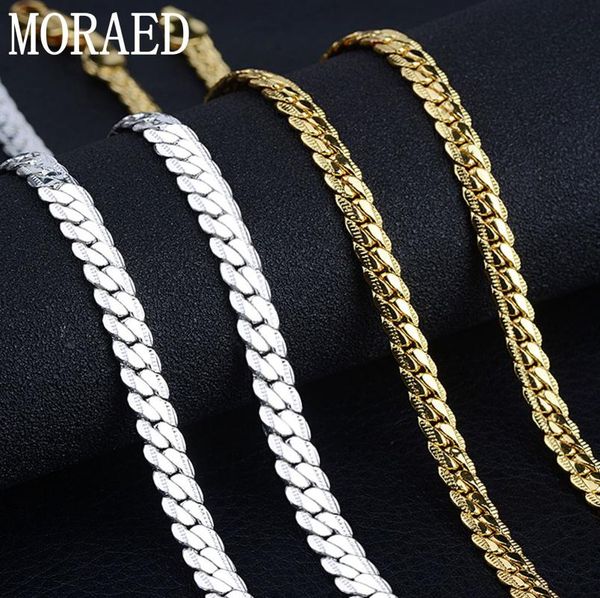 chains 925 sterling silver gold/silver 18/20/22/24 inch 6mm side chain necklace for women men fashion jewelry gifts
chains 925 sterling silver gold/silver 18/20/22/24 inch 6mm side chain necklace for women men fashion jewelry gifts