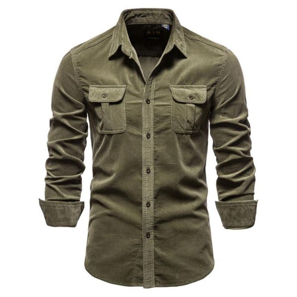 men's casual shirts 100% cotton shirt 2021 spring autumn slim business fashion solid color corduroy men office work, White;black
men's casual shirts 100% cotton shirt 2021 spring autumn slim business fashion solid color corduroy men office work, White;black