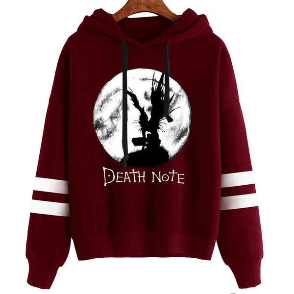 mens death note men women pullovers hoodi sweatshirts 90s anime hoody streetwear, Black
mens death note men women pullovers hoodi sweatshirts 90s anime hoody streetwear, Black