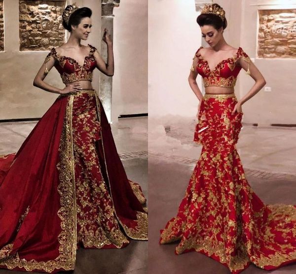 dubai arabic luxury mermaid formal evening dresses 2022 celebrity party occasion wear red and gold lace appliques beaded prom dress women br, Black;red
dubai arabic luxury mermaid formal evening dresses 2022 celebrity party occasion wear red and gold lace appliques beaded prom dress women br, Black;red
