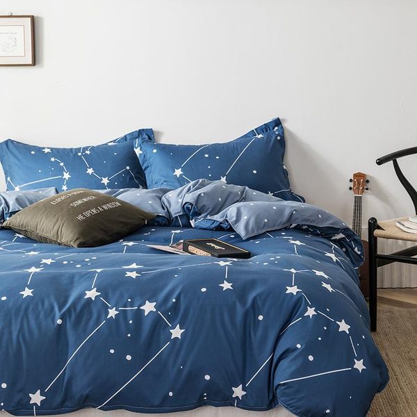 bedding sets cartoon fantasy starry sky four-piece single dormitory bed sheet quilt cover small fresh three-piece set kawaii
bedding sets cartoon fantasy starry sky four-piece single dormitory bed sheet quilt cover small fresh three-piece set kawaii
