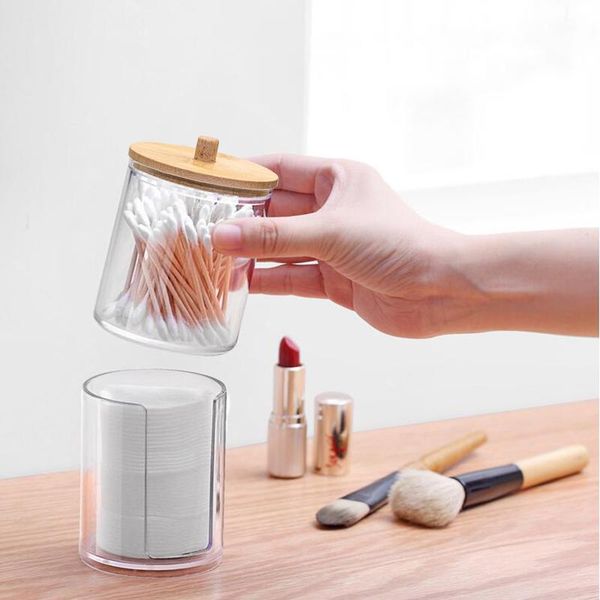 storage boxes & bins transparent makeup box cotton swab pad organizer brush plastic lipstick display stand bathroom accessories
storage boxes & bins transparent makeup box cotton swab pad organizer brush plastic lipstick display stand bathroom accessories