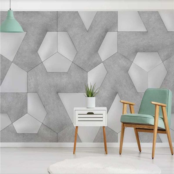 wallpapers xue su custom wallpaper mural 3d/5d/8d three-dimensional fresh and simple geometric figure bedside wall covering
wallpapers xue su custom wallpaper mural 3d/5d/8d three-dimensional fresh and simple geometric figure bedside wall covering