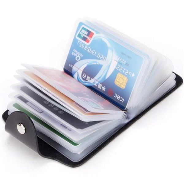 card holders 1pc pu function 24 bits holder solid color case business id organizer portable men women wallets supplies, Brown;gray
card holders 1pc pu function 24 bits holder solid color case business id organizer portable men women wallets supplies, Brown;gray