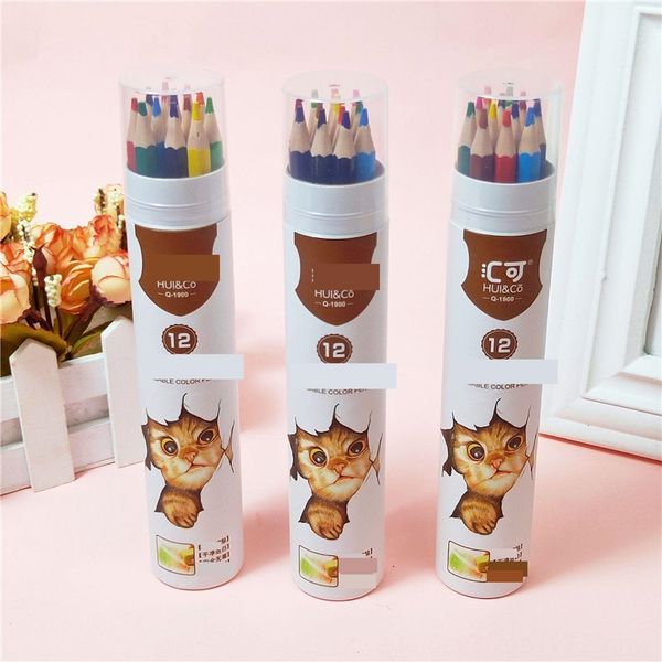 TOF non wood drawing ationery cilerasable color painting pens cil student art drawing color lead sketch pen graffiti painting supplies st, Black;red
TOF non wood drawing ationery cilerasable color painting pens cil student art drawing color lead sketch pen graffiti painting supplies st, Black;red