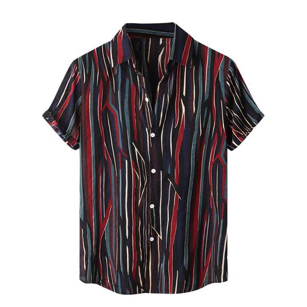 men's casual shirts brand shirt men fashion short sleeve printing vintage camisas summer breathable streetwear hawaiian blouse, White;black
men's casual shirts brand shirt men fashion short sleeve printing vintage camisas summer breathable streetwear hawaiian blouse, White;black
