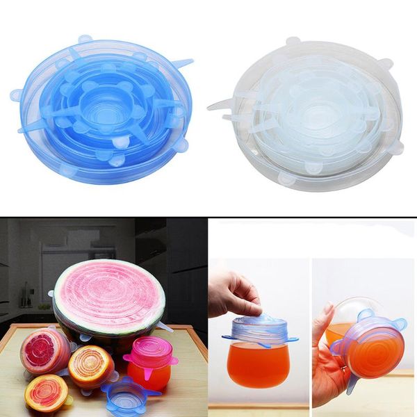 kitchen storage & organization 6pcs reusable silicon stretch lids universal lid silicone food wrap bowl pot cover cooking ser
kitchen storage & organization 6pcs reusable silicon stretch lids universal lid silicone food wrap bowl pot cover cooking ser