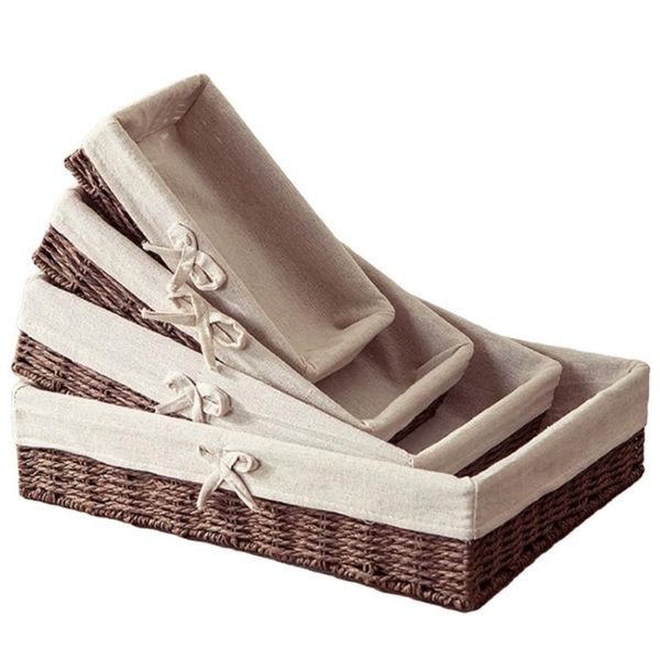storage baskets qxna rustic wicker fruit bread basket vintage faux rattan woven rectangular bins sweet bowknot deskorganizer
storage baskets qxna rustic wicker fruit bread basket vintage faux rattan woven rectangular bins sweet bowknot deskorganizer