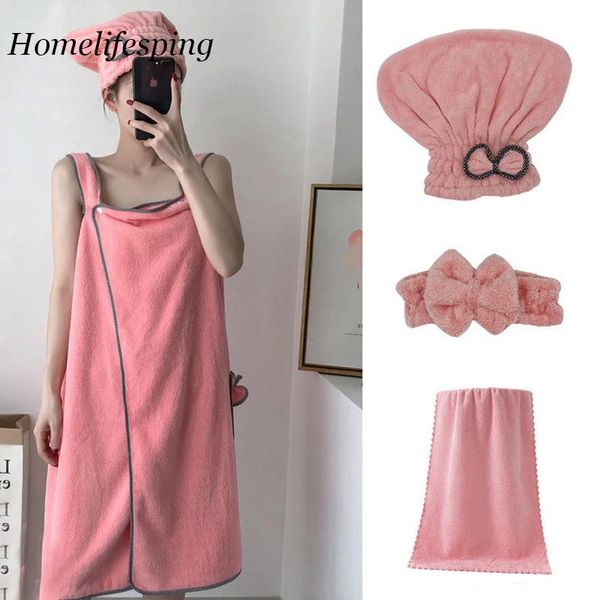 towel woman shower female soft bath wearable microfiber pure color absorbent clean el home bathroom gift
towel woman shower female soft bath wearable microfiber pure color absorbent clean el home bathroom gift