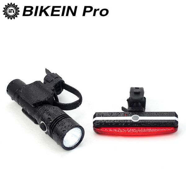 bike lights bikein 2 pcs mtb led front torch + taillight usb rechargeable mountain bar light mount cycling accessories
bike lights bikein 2 pcs mtb led front torch + taillight usb rechargeable mountain bar light mount cycling accessories