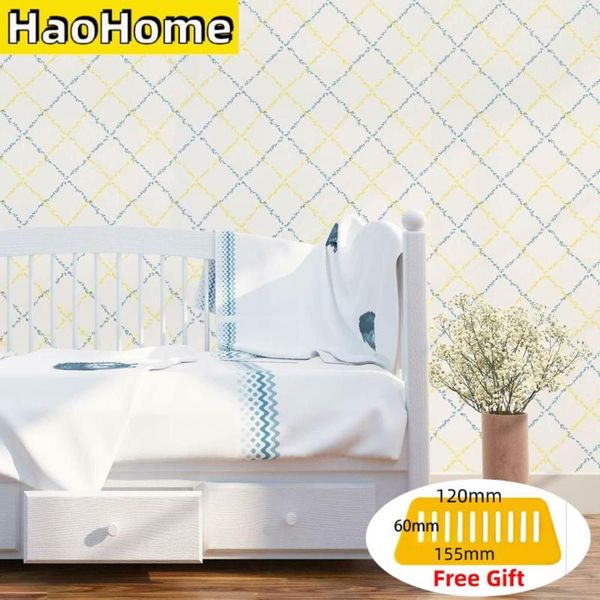 haohome grid wallpaper self adhesive contact paper removable waterproof wall sticker for living room bedroom home decor wallpapers
haohome grid wallpaper self adhesive contact paper removable waterproof wall sticker for living room bedroom home decor wallpapers