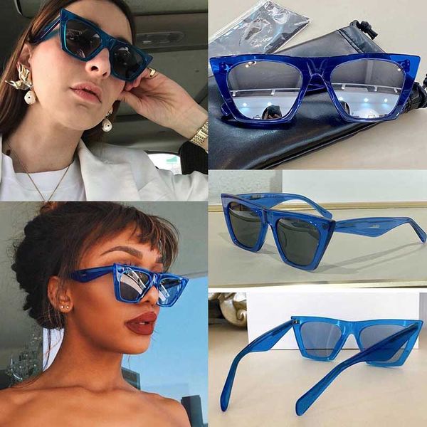 sunglasses for women summer parisian designer cat eyes style 41468 anti-ultraviolet retro shield lens plate square full frame fashion eyegla, White;black
sunglasses for women summer parisian designer cat eyes style 41468 anti-ultraviolet retro shield lens plate square full frame fashion eyegla, White;black